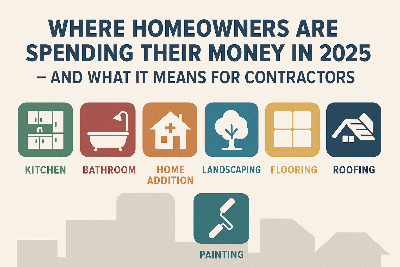 Where Homeowners Are Spending In 2025 — And What It Means For Contractors Where Homeowners Are Spending In 2025 — And What It Means For Contractors