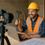 a builder creating c